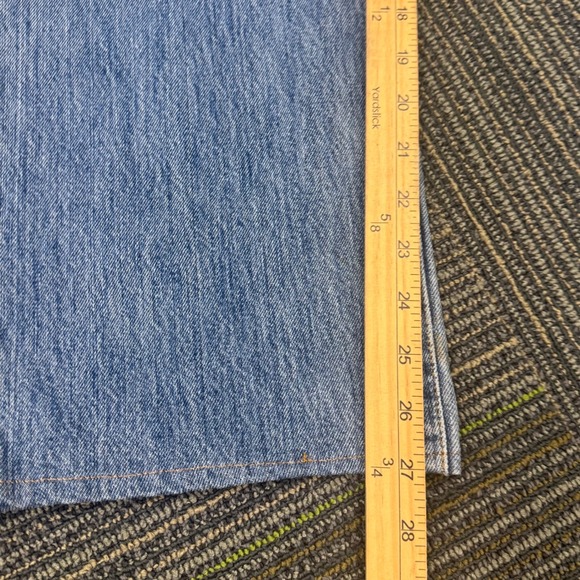 Levi Strauss & Co 501 Original Fit Button Fly Jeans Distressed Mens Size‎ 38x30 - Picture 7 of 13